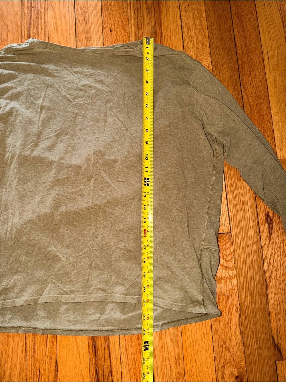 Lululemon Lightweight Olive Green Long Sleeve Top - Picture 2 of 5